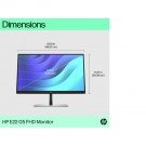 MONITOR 21.5' HP E22 G5 FHD HDMI/DP/4USB - Image 2