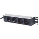 PDU RACKMOUNT 1U 4 GERMAN TYPE 1.8M INT - Image 3