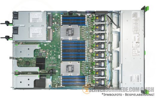 Fujitsu Primergy RX2530 M5 19" 1U Server 4x 3,5" LFF 2x Intel XEON LGA3647 Scalable SAS Raid 2x PSU vmware ready - Image 2