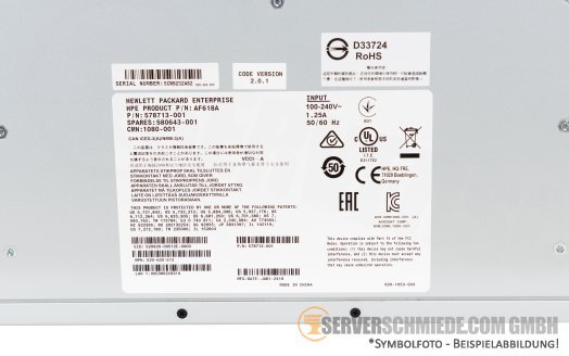 Servidor HP 0x2x16 AF618A 16 portas KVM Switch Console G2 mídia virtual CAC 19" 1U +NOVO+ - Image 4