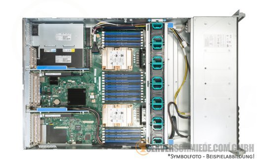 Servidor Intel R2224WFTZS 19" 2U 8x SFF 2,5" SAS NVME U.2 2x Intel XEON escalável LGA3647 DDR4 ECC Raid 2x PSU - Image 3