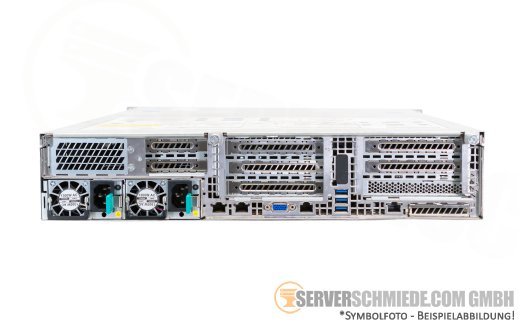Servidor Intel R2224WFTZS 19" 2U 8x SFF 2,5" SAS NVME U.2 2x Intel XEON escalável LGA3647 DDR4 ECC Raid 2x PSU - Image 5