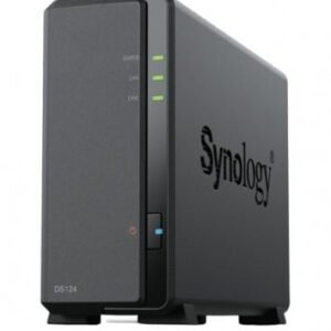 Synology DiskStation DS124 NAS/storage server Desktop Ethernet LAN Black RTD1619B Part number: DS124 EAN: 846504005017