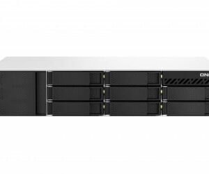 QNAP TS-873AEU-4G NAS/storage server Rack (2U) Ethernet LAN Black V1500B Part number: TS-873AEU-4G EAN: 4711103081075