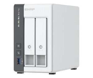 QNAP TS-216G servidor NAS e de armazenamento Tower Cortex-A Cortex-A55 4 GB HDD Branco Part number: TS-216G EAN: 4711103085066
