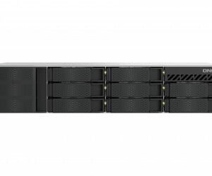 QNAP TS-855EU-RP NAS Rack (2U) Intel Atom® C5125 8 GB DDR4 0 TB QuTS hero Preto Part number: TS-855eU-RP-8G EAN: 4711103083376