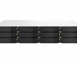 QNAP TS-1264U-RP NAS Rack (2U) Intel® Celeron® 8 GB DDR4 0 TB QNAP QTS Alumínio, Preto Part number: TS-1264U-RP-8G EAN: 4711103082416