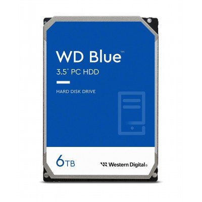 HD INT 3.5' 6TB WD AZUL 5400RPM SATA 6GB