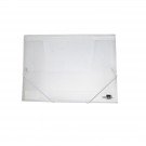 .ME PASTA DE ELASTICOS LIDERPAPEL DIN A4 TRANSPARENTE