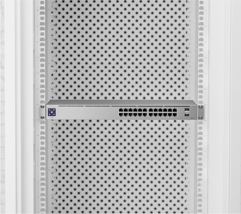 Ubiquiti Networks UniFi 24-Port PoE Managed L2/L3 Gigabit Ethernet (10/100/1000) Power over Ethernet (PoE) 1U Silver (USW-24-POE) Part number: USW-24-POE EAN: 817882028554 - Image 2