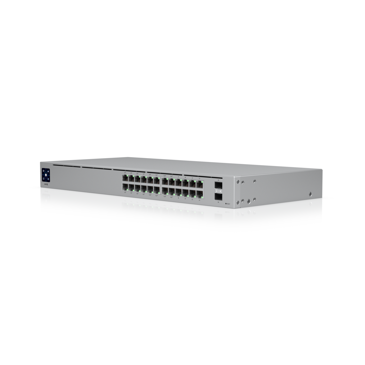 Ubiquiti Networks UniFi 24-Port PoE Managed L2/L3 Gigabit Ethernet (10/100/1000) Power over Ethernet (PoE) 1U Silver (USW-24-POE) Part number: USW-24-POE EAN: 817882028554 - Image 3