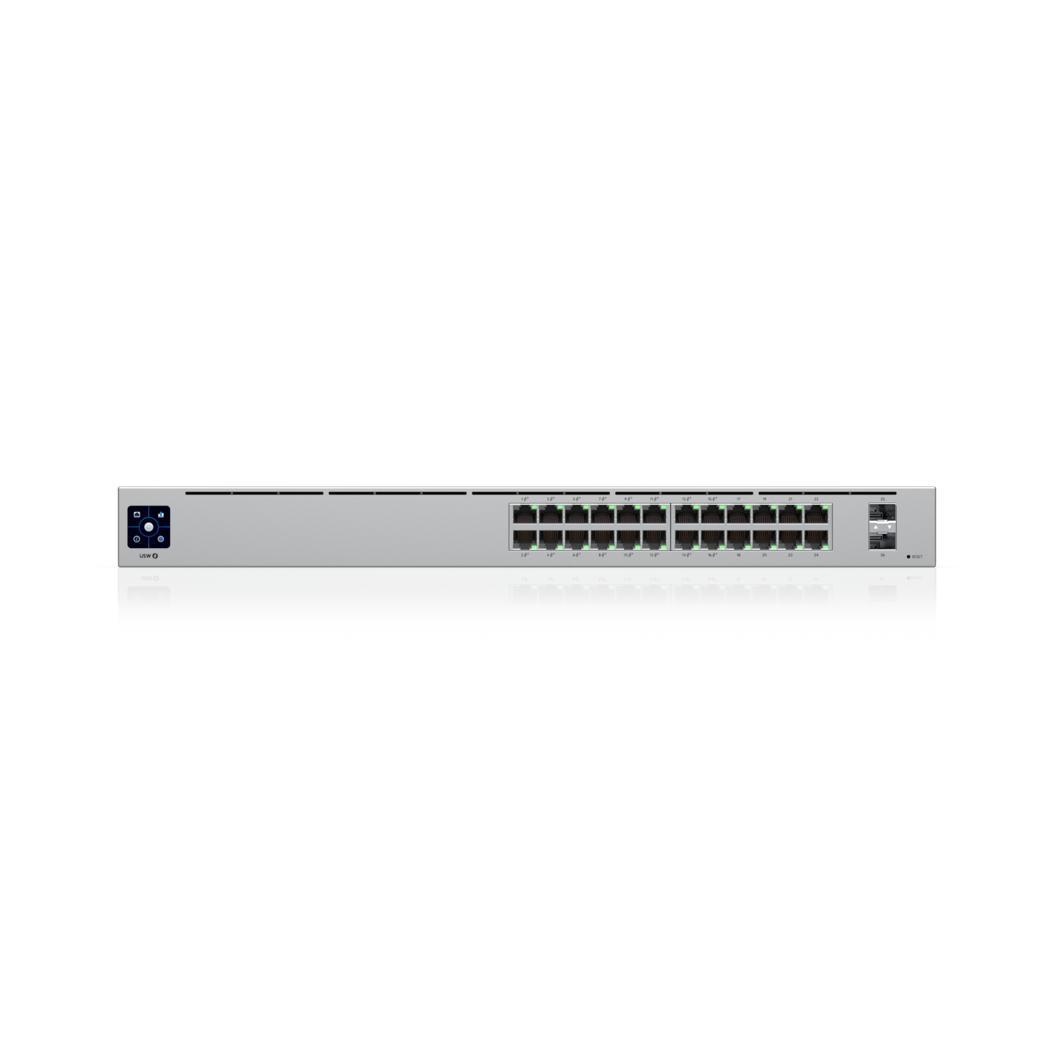 Ubiquiti Networks UniFi 24-Port PoE Managed L2/L3 Gigabit Ethernet (10/100/1000) Power over Ethernet (PoE) 1U Silver (USW-24-POE) Part number: USW-24-POE EAN: 817882028554 - Image 6