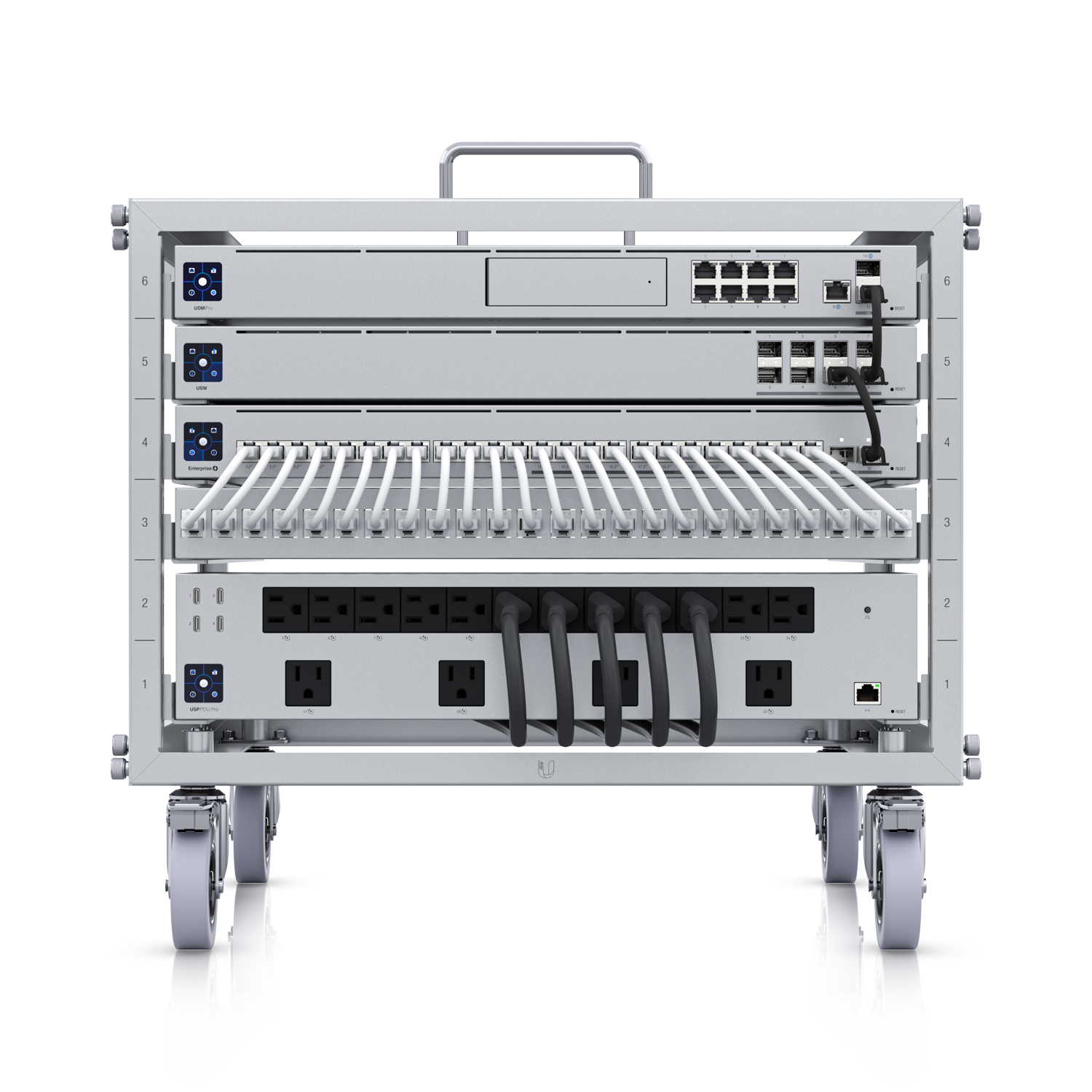 Ubiquiti Networks U-Rack-6U-TL Rack base Part number: U-RACK-6U-TL EAN: 810010075390