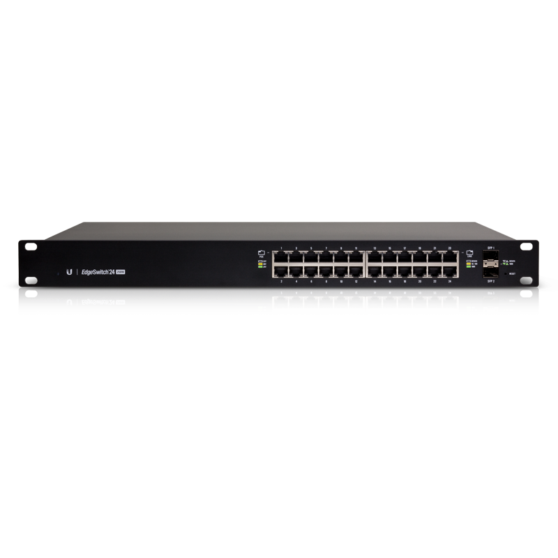 Ubiquiti Networks ES-24-250W network switch Managed L2/L3 Gigabit Ethernet (10/100/1000) Power over Ethernet (PoE) 1U Black (ES-24-250W) Part number: ES-24-250W EAN: 810354022241 - Image 4
