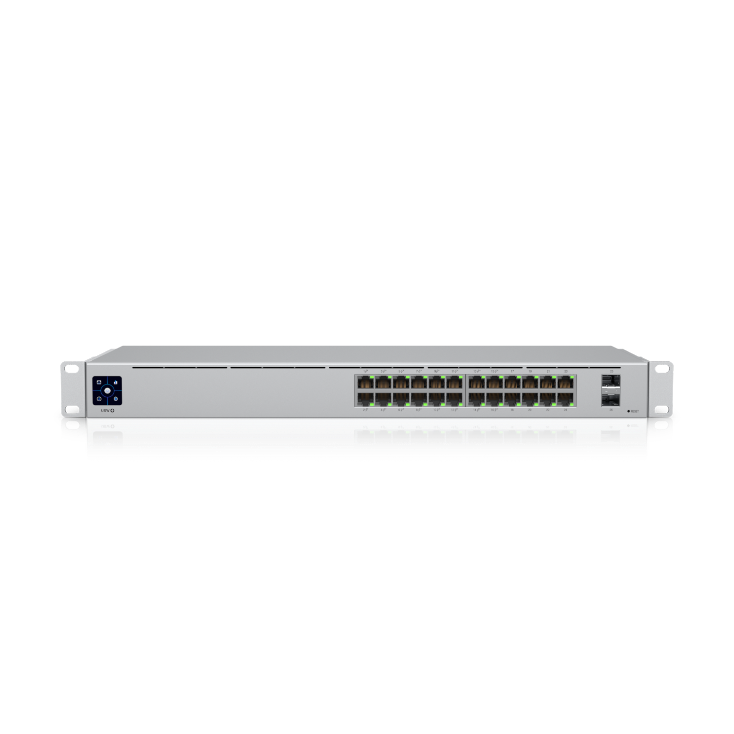 Ubiquiti Networks UniFi 24-Port PoE Managed L2/L3 Gigabit Ethernet (10/100/1000) Power over Ethernet (PoE) 1U Silver (USW-24-POE) Part number: USW-24-POE EAN: 817882028554 - Image 4